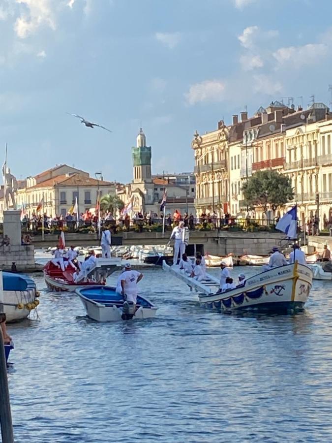 Escale Paisible A Sete, Belle Terrasse Vue Sur Mer Екстериор снимка